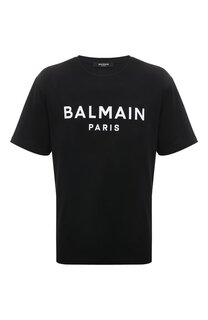 Хлопковая футболка Balmain