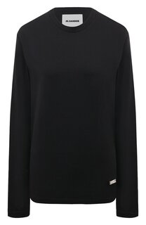 Хлопковый лонгслив Jil Sander