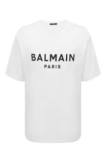 Хлопковая футболка Balmain