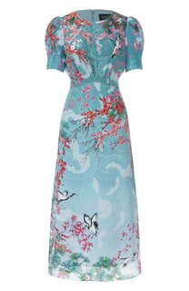 Шелковое платье Saloni