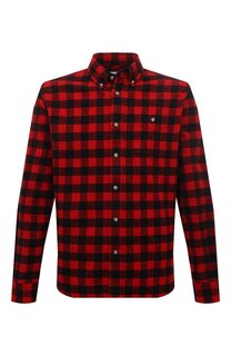 Хлопковая рубашка Woolrich