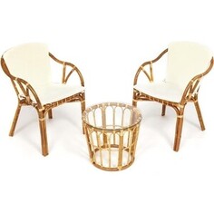 Комплект террасный TetChair Akira с подушкой skin rattan eco Natural (натуральный)