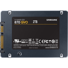 SSD накопитель Samsung 2TB 870 QVO, V-NAND, 2.5, SATA III, [R/W - 530/560 MB/s]