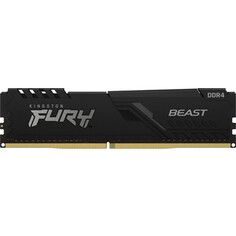 Память оперативная Kingston 16GB DDR4 DIMM 1Gx8 FURY Beast Black (KF426C16BB1/16)