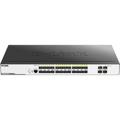 Коммутатор D-Link DGS-3000-28XS DGS-3000-28XS/B1A 24SFP 4SFP+ упр