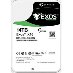 Жесткий диск Seagate SATA-III 14Tb ST14000NM001G Exos X16 512E (7200rpm) 256Mb 3.5 (ST14000NM001G)