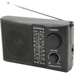 Радиоприемник Supra ST-10 черный