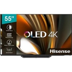 Телевизор Hisense 55A85H черный (55, 4K, 120Гц, SmartTV, VIDAA, WiFi)