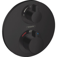 Термостат для ванны Hansgrohe Ecostat S черный матовый (15758670)