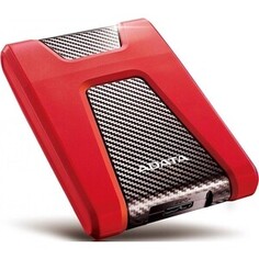 Внешний жесткий диск A-DATA USB3.1 2TB DashDrive HD650 Red (AHD650-2TU31-CRD)