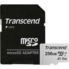Флеш карта Transcend micro SDXC 256Gb Class 10 + adapter