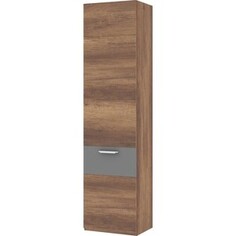 Шкаф Это мебель Бьёрк ПМ-266.02 исполнение 3 МДФ графит софт/дуб каньон темный