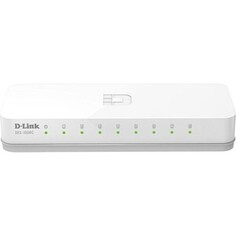 Коммутатор D-Link DES-1008C (8 портов Ethernet 10/100 Мбит/сек, 1.6 Гбит/сек, Auto MDI/MDIX) (DES-1008C/B1A)