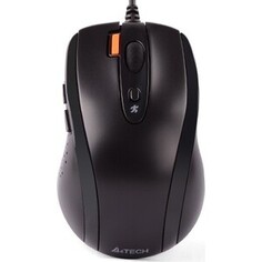 Мышь A4Tech V-Track Padless N-70FX черный оптическая (1600dpi) USB (7but)