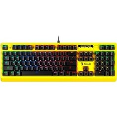 Клавиатура A4Tech Bloody B810RC Punk механическая желтый/черный USB for gamer LED (B810RC ( PUNK YELLOW ))