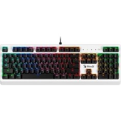 Клавиатура A4Tech Bloody B810RC механическая белый/черный USB for gamer LED (B810RC ( WHITE ))