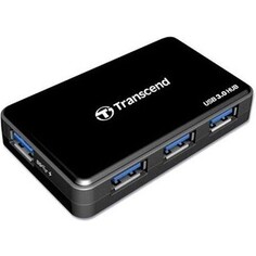 Концентратор USB Transcend USB3.0 4-Port HUB (TS-HUB3K)