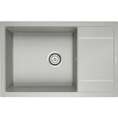 Кухонная мойка Paulmark Verlass 78х50 серый (PM317850-GR)
