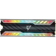 SSD накопитель NeTac NV3000 RGB PCIe 3 x4 M.2 2280 NVMe 3D NAND SSD 1TB, R/W up to 3400/2000MB/s, with heat sink & RGB