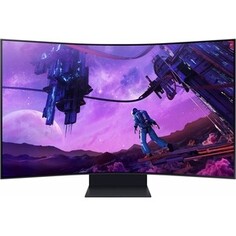 Монитор Samsung 55 Odyssey Ark LS55BG970NIXCI черный VA LED 1ms 16:9 HDMI M/M матовая HAS Piv 600cd 178гр/178гр 3840x2160 (LS55BG970NIXCI)