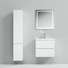 Мебель для ванной Am.Pm Gem 60 подвесная, два ящика, белый глянец Am.Pm.