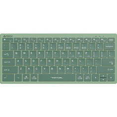 Клавиатура A4Tech Fstyler FBX51C зеленый USB беспроводная BT/Radio slim Multimedia (FBX51C MATCHA GREEN)