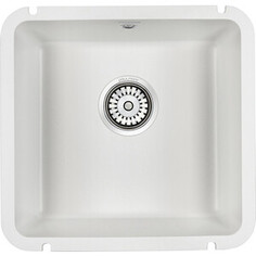 Кухонная мойка Paulmark Unter 43,5х45,5 белый (PM204543-WH)