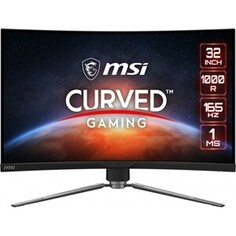 Монитор MSI MPG ARTYMIS 323CQR 31.5 WQHD(2560x1440 (матовый)) Curved/165Hz/1ms/HDMI/DP/USB/9kg/black (9S6-3DB15T-008)