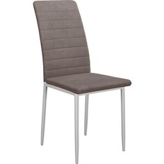 Стул Dikline Текс каркас белый B5 latte