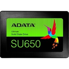 SSD накопитель ADATA 960GB Ultimate SU650, 2.5, SATA III, [R/W - 520/450 MB/s] 3D-NAND TLC