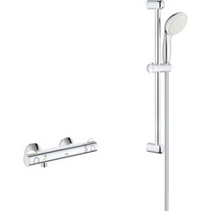 Термостат для душа Grohe Grohtherm 800 с душевым гарнитуром, хром (34558000, 27853001)