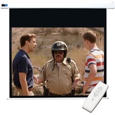 Экран для проектора SOK Cinema SOK SCPSM-360x200FG-ED90 Pro 163 16:9 настенно-потолочный, моторизованный, Fiberglass, белый, ED 90см S&#039;Ok