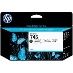 Картридж HP 745 130-ml Matte Black Ink Cartridge (F9J99A)