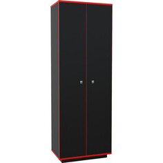Шкаф 2х створчатый МДК Black Красный (BL - СК2К) MDK