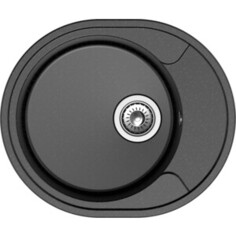 Кухонная мойка Reflection Allonge RF0658BL черная