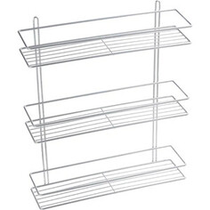 Полка-решетка Fixsen трехярусная, хром (FX-730-3)