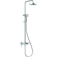 Душевая система Kludi Logo Dual Shower System со смесителем, хром (6808305-00)