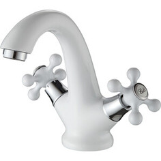 Смеситель для раковины Ammore A1081-C белый