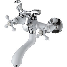 Смеситель для ванны Ammore A3081-C белый