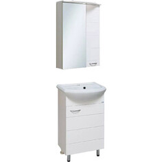 Мебель для ванной Runo Кипарис 46х35 белая РУНО