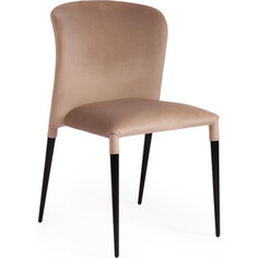 Стул TetChair Alvor (mod. 715) ткань/металл 48х65х86 бежевый barkhat 5/черный