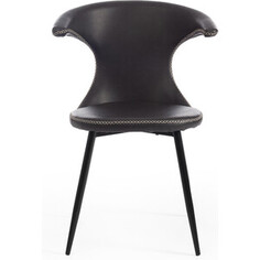 Стул TetChair Flair (mod. 9020) экокожа/металл серый 22/черный
