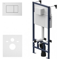 Инсталляция Am.Pm ProC для подвесного унитаза, с белой клавишей (I012707.0201) Am.Pm.