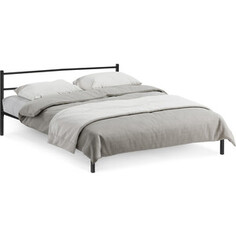 Двуспальная кровать Woodville Фади 160х200 черная