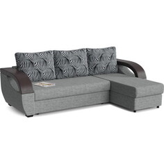 Диван угловой Смарт Мартин Грей дельфин правый (А0381372516) Smart