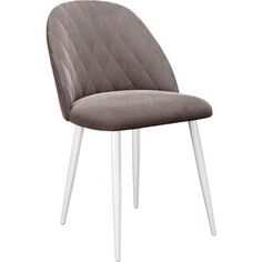 Стул Dikline 302 B5 latte ножки белые