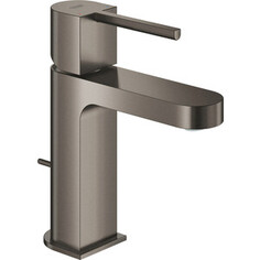 Смеситель для раковины Grohe Plus с донным клапаном, темный графит (32612AL3)