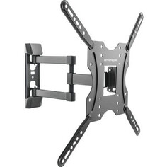 Кронштейн для телевизора Arm Media LCD-404 new черный 26-55 макс.30кг настенный поворот и наклон