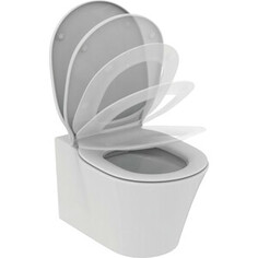 Унитаз подвесной безободковый Ideal Standard Connect Air с сиденьем микролифт (K819501)