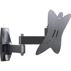 Кронштейн для телевизора Holder LCDS-5038 металлик 20-37 макс.30кг настенный поворот и наклон